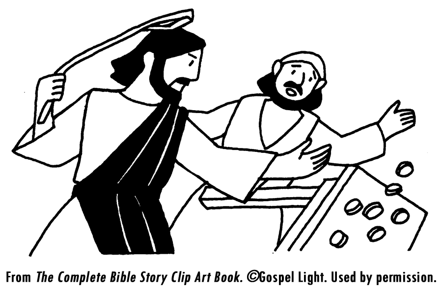 clipart jesus cleansing the temple - photo #12